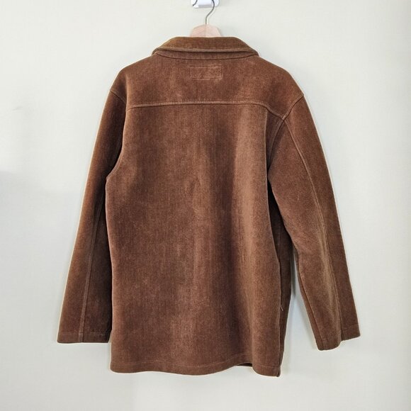 Prana Born From The Experience Jacket Mens XL Beige Corduroy Shacket Zip Outdoor - Picture 16 of 16